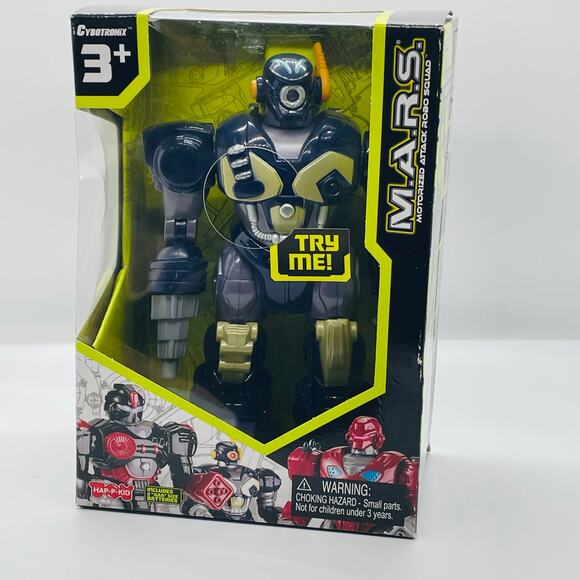 Cybotronix M.A.R.S. Motorized Attack Robo Squad Walking Robot- Polar Captain - Picture 1 of 3